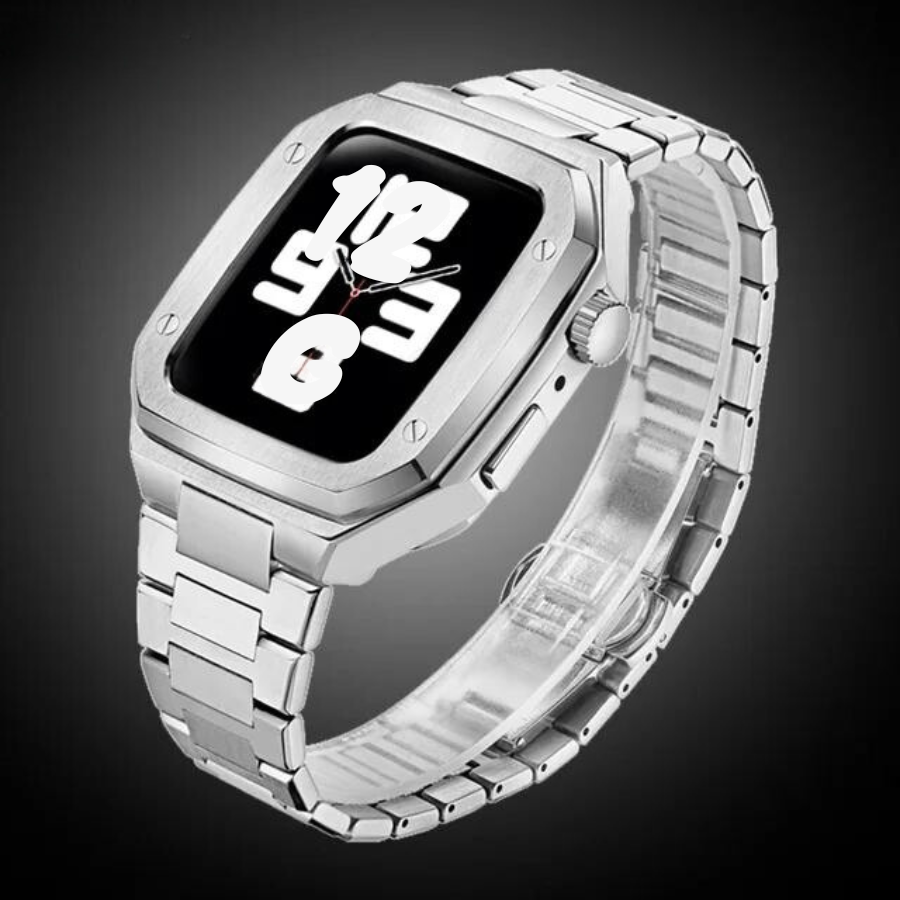 "The Executive" - Stainless Steel Apple Watch Mod