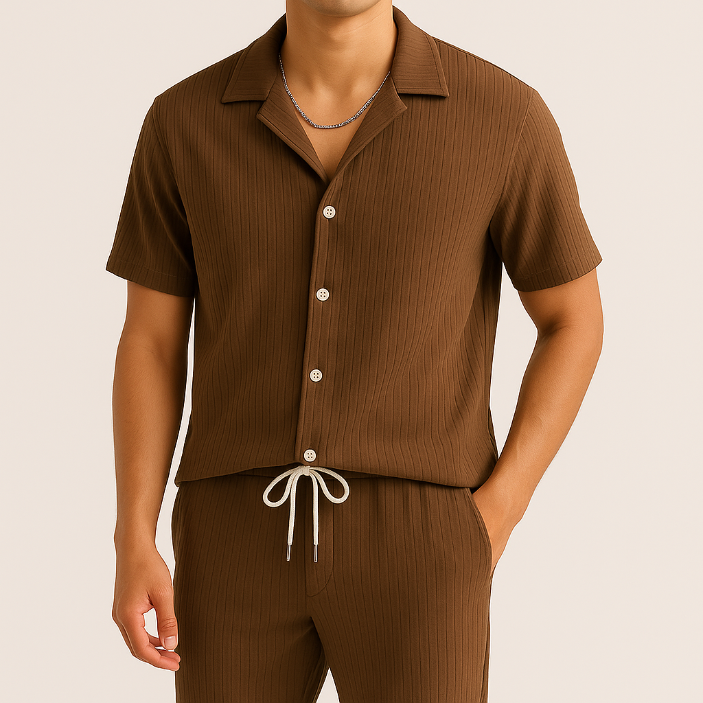 Cavari Relaxed Linen Set