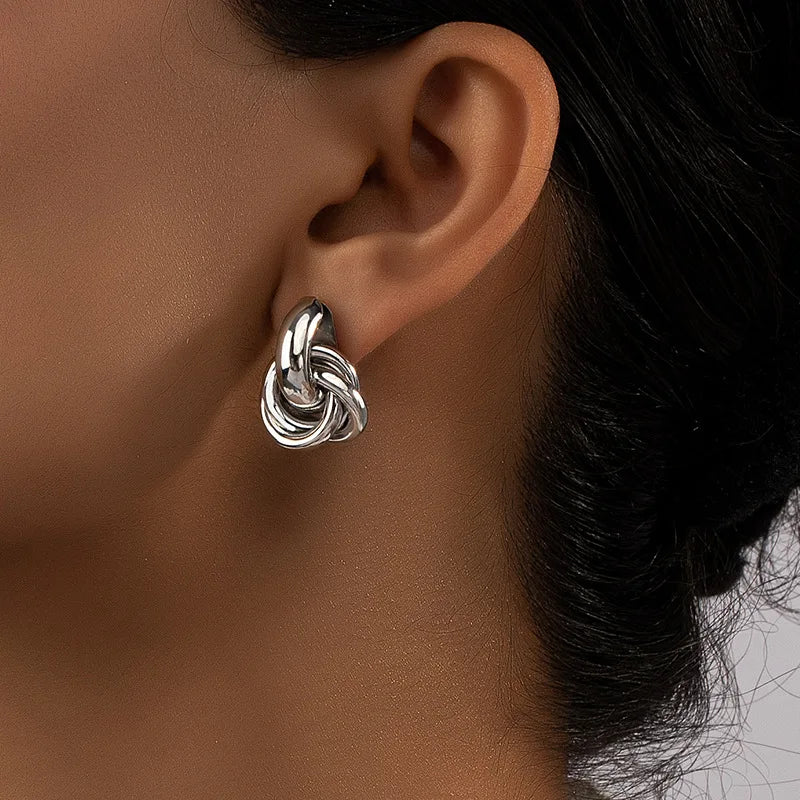 Atomica Mini Hoop Earrings