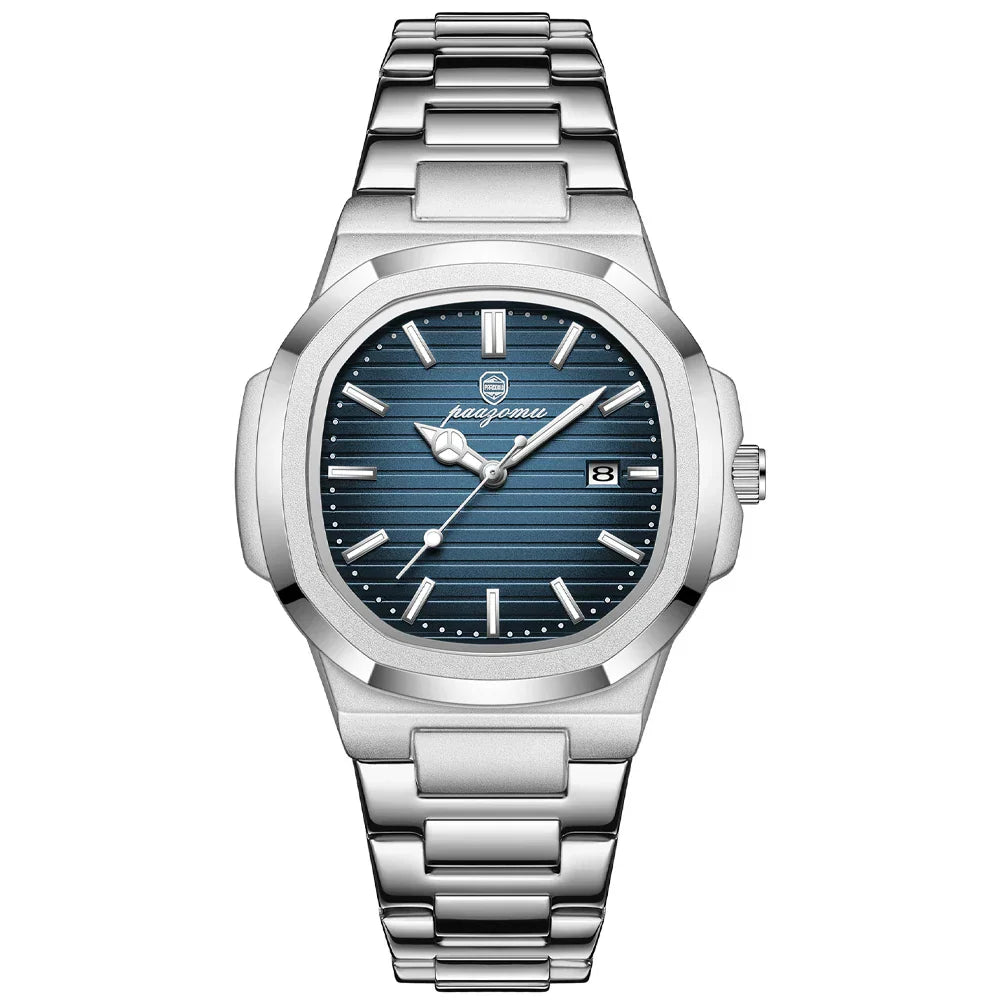 Casvian Foundation: Stainless Steel Watch