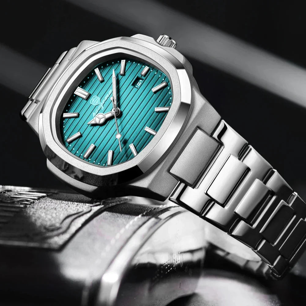 Casvian Foundation: Stainless Steel Watch