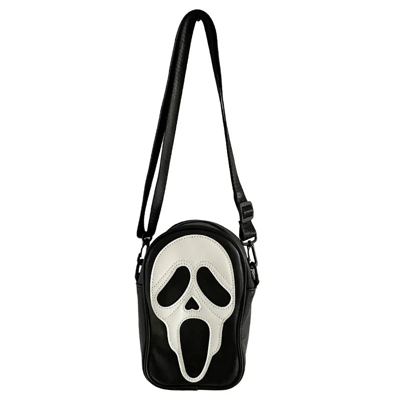 Scream Leather Crossbody Bag