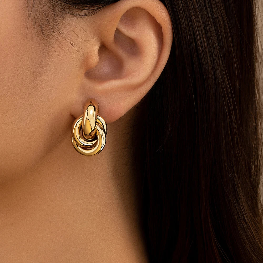 Atomica Mini Hoop Earrings