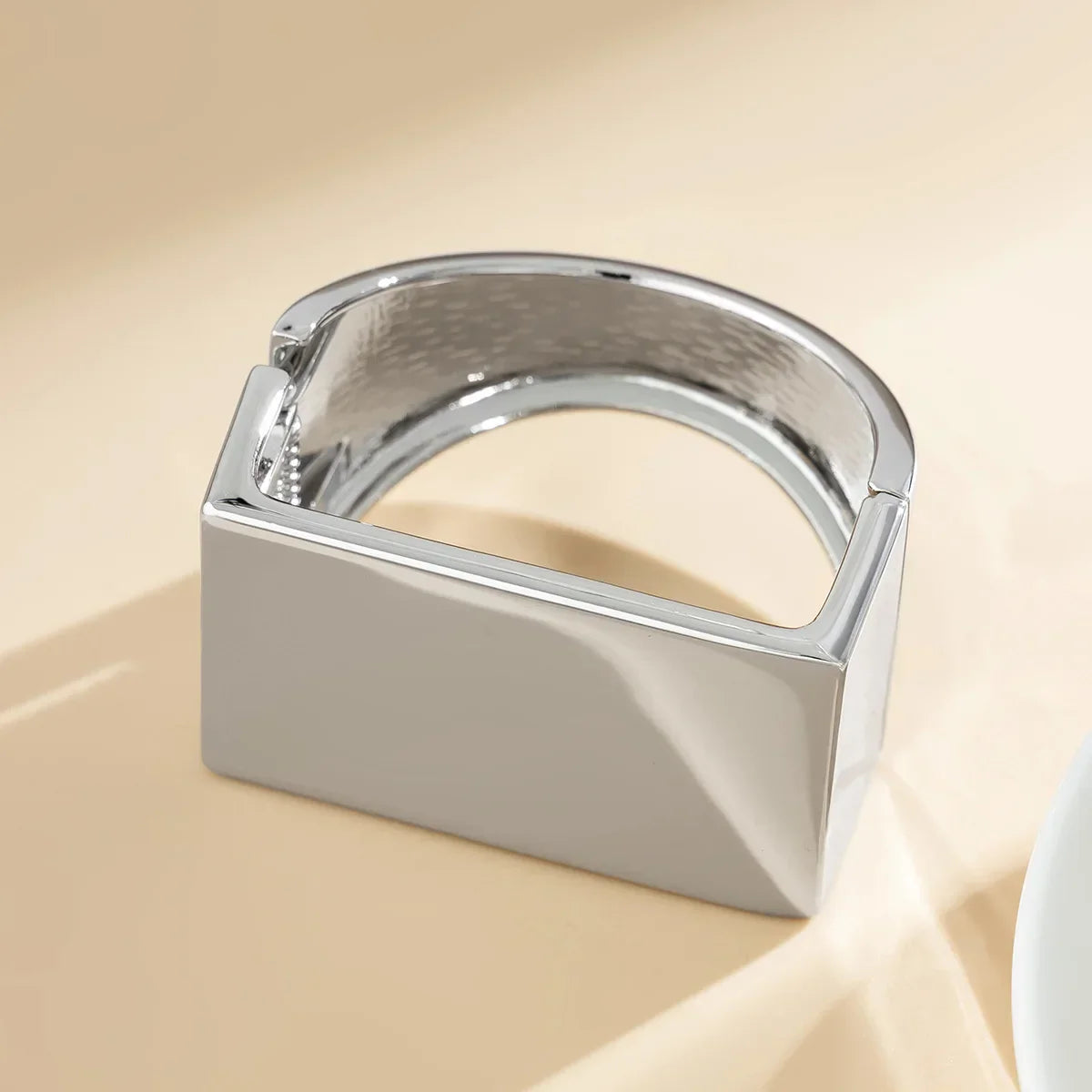 Athena Geometric Polished Bangles