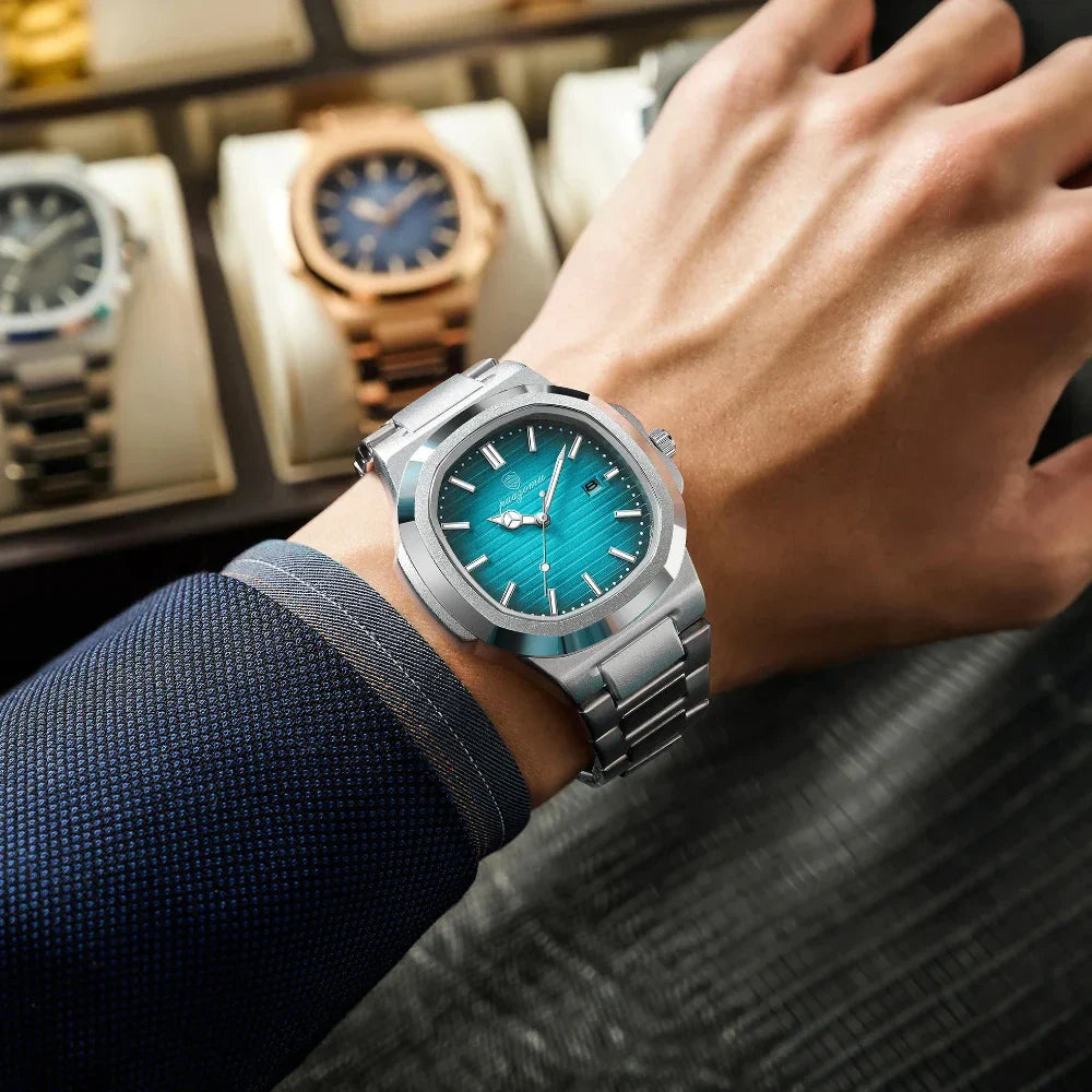 Casvian Foundation: Stainless Steel Watch