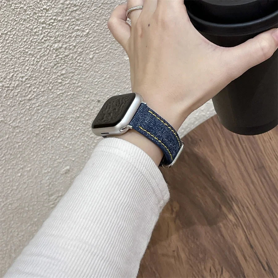 Denim Debut Apple Watch Strap