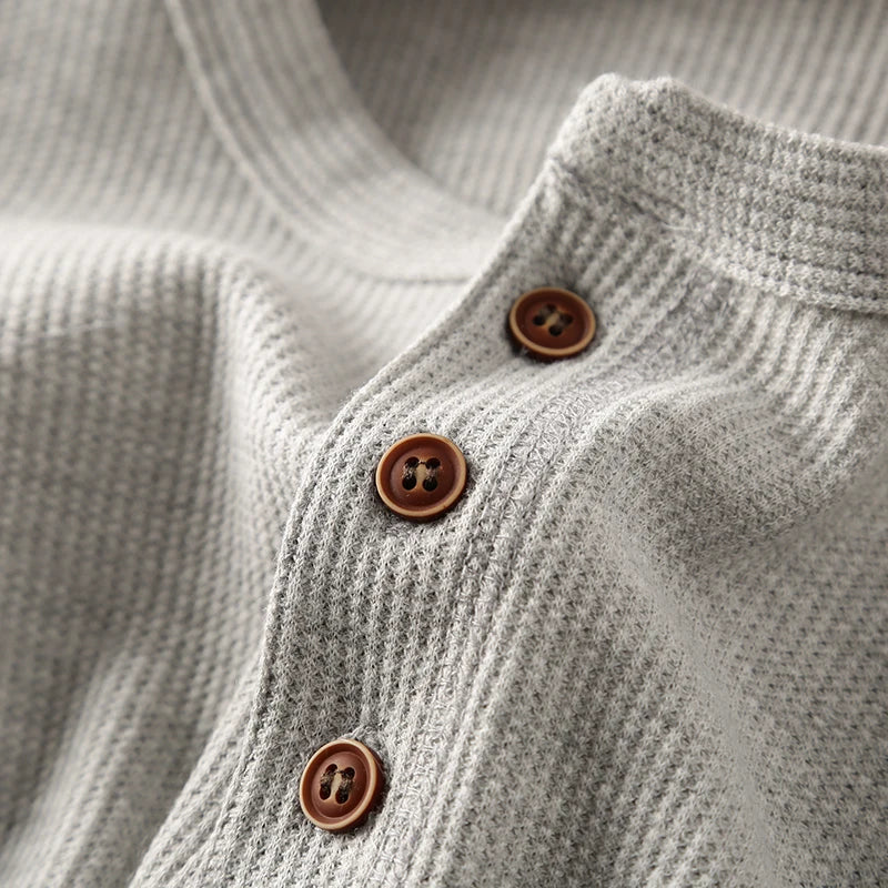 Coleman Waffle-Knit Long Sleeve