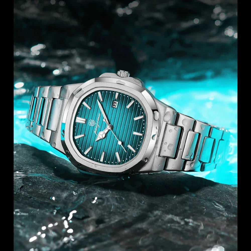 Casvian Foundation: Stainless Steel Watch