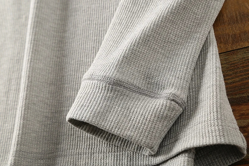 Coleman Waffle-Knit Long Sleeve