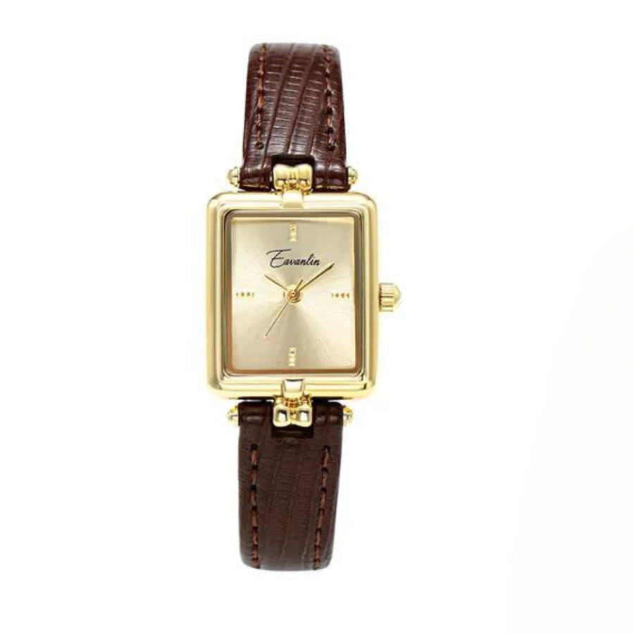 Golden Hour Retro Quartz Watch
