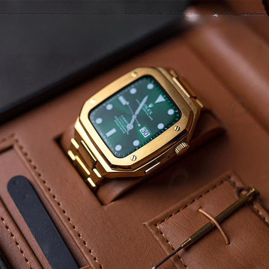 "The Executive" - Stainless Steel Apple Watch Mod