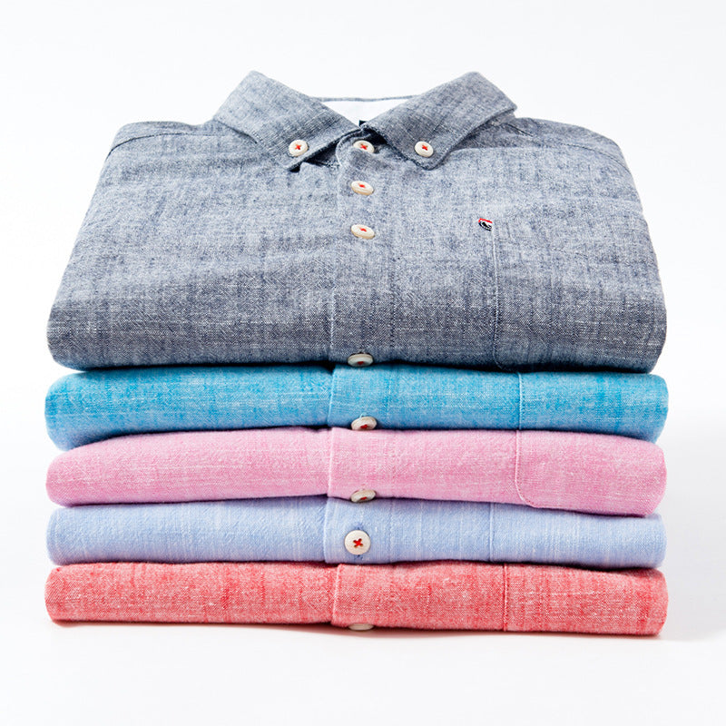 Montclair Linen Button-Down