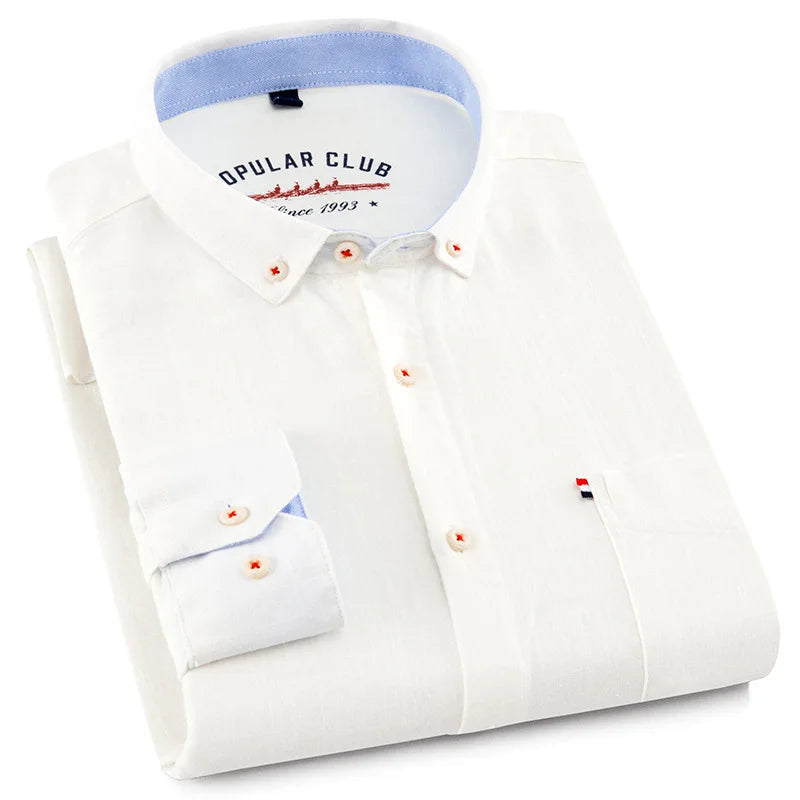 Montclair Linen Button-Down