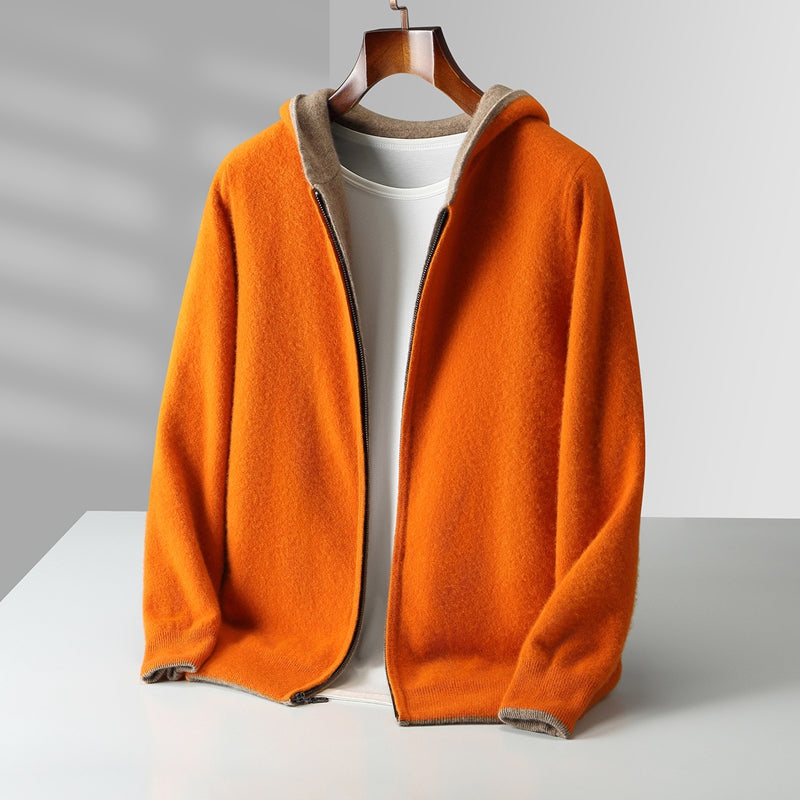 Napoli Reversible Cashmere Hoodie