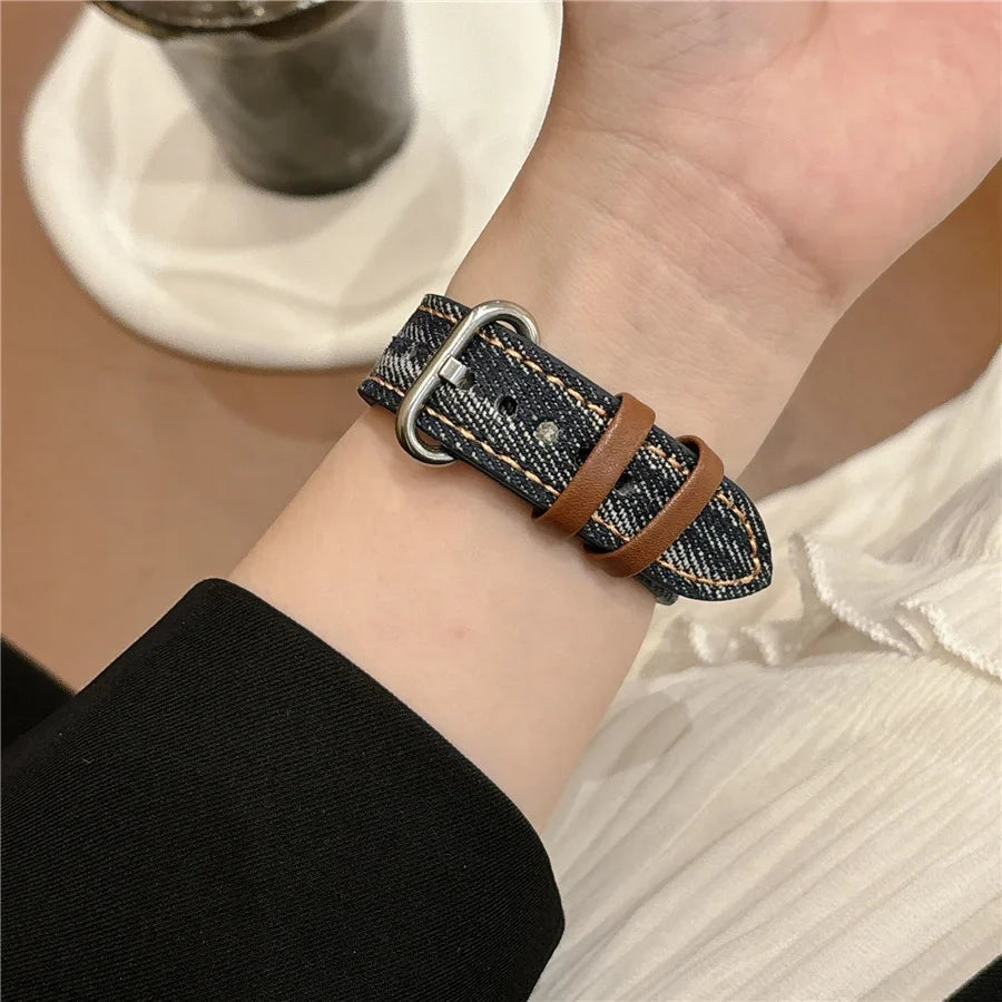 Denim Debut Apple Watch Strap