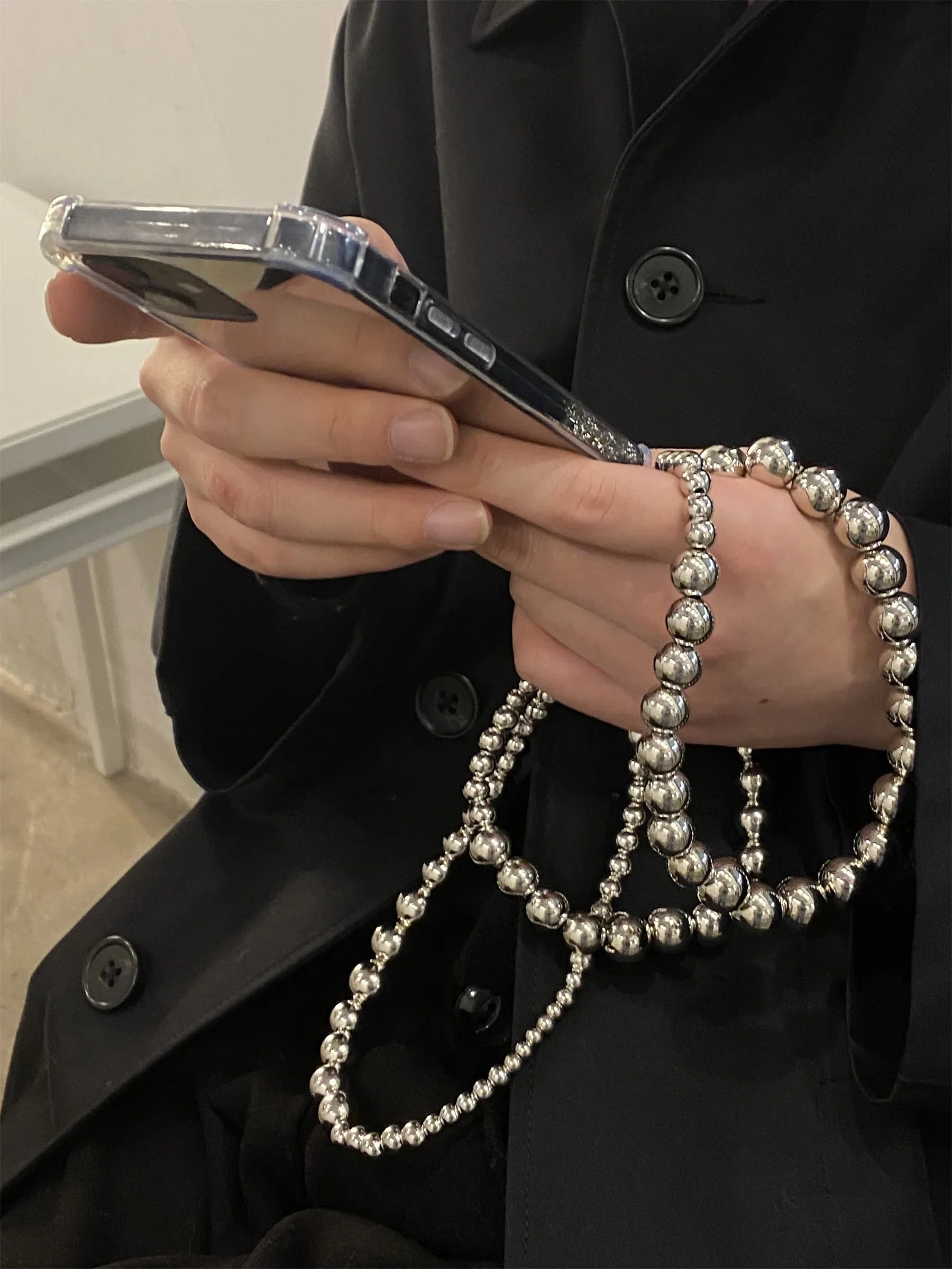 Serenity Bead Chain iPhone Case