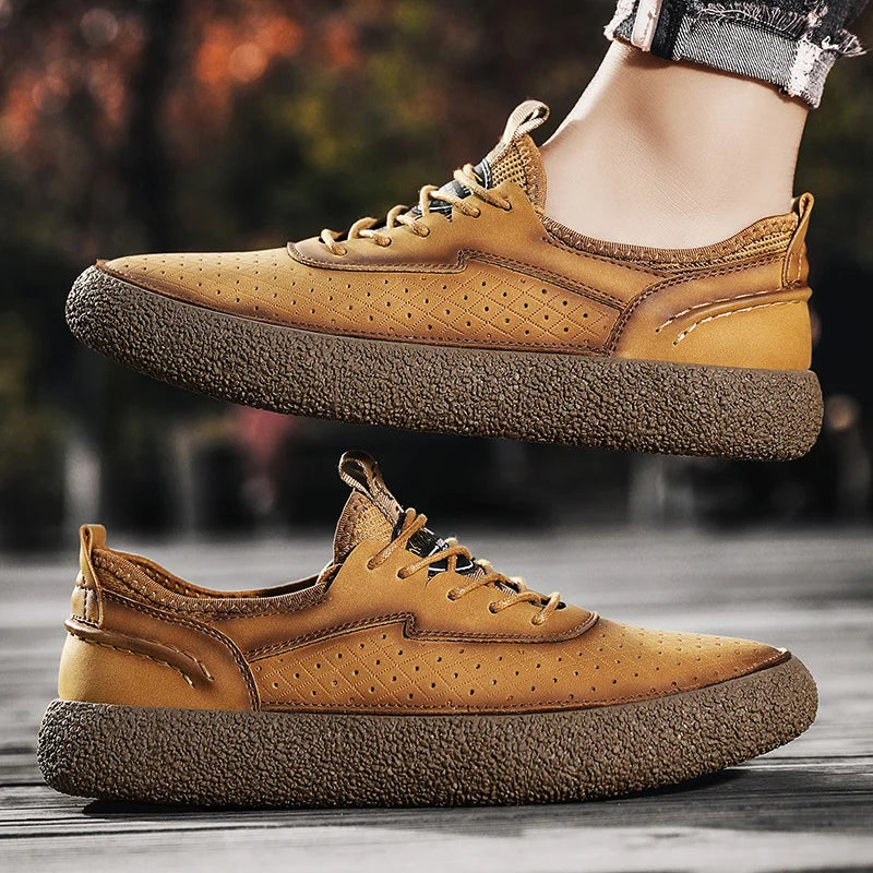 StoneGrip Genuine Leather Shoes