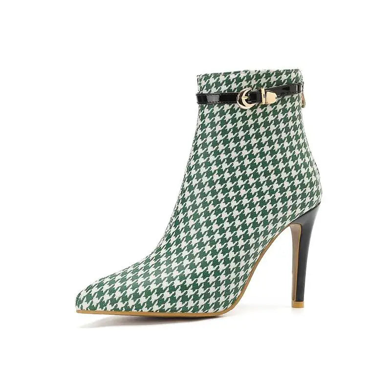 Sorelle Patterned Ankle Boot