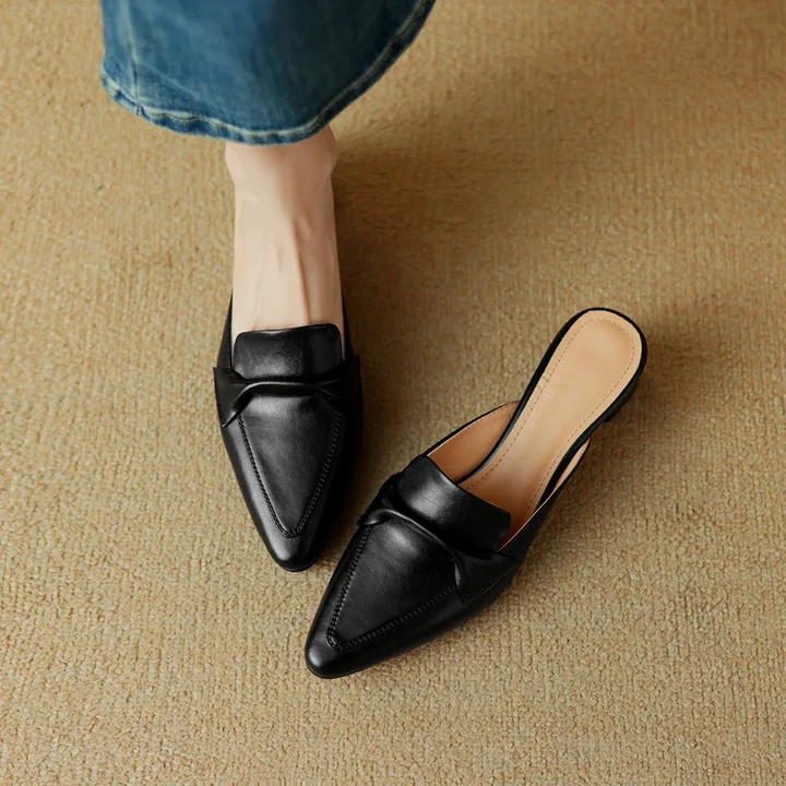 Palieri Genuine Leather Mules