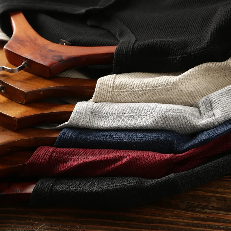 Coleman Waffle-Knit Long Sleeve