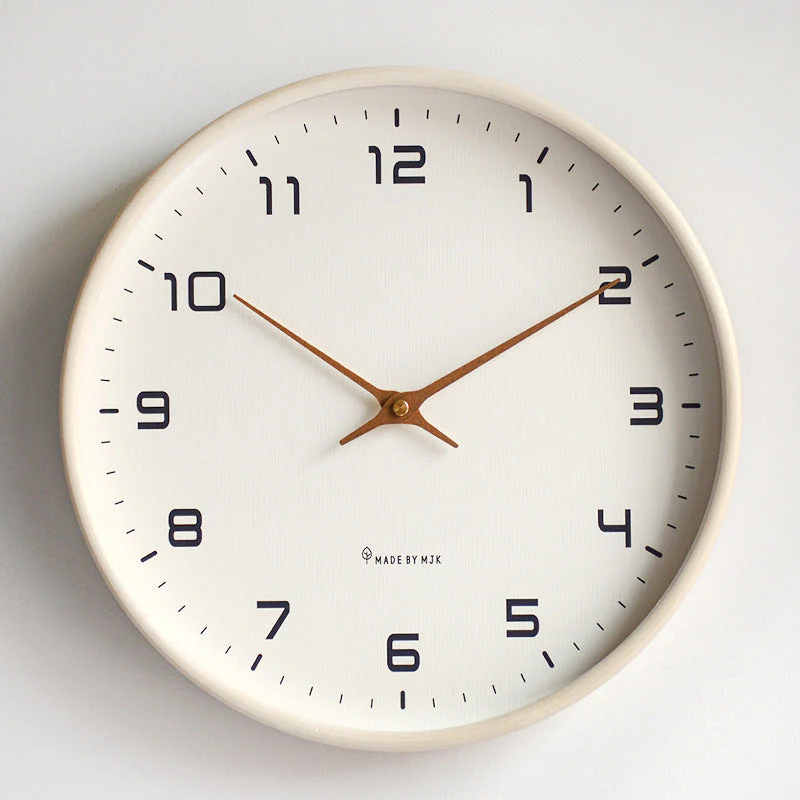 Minimal Wood Frame Wall Clock