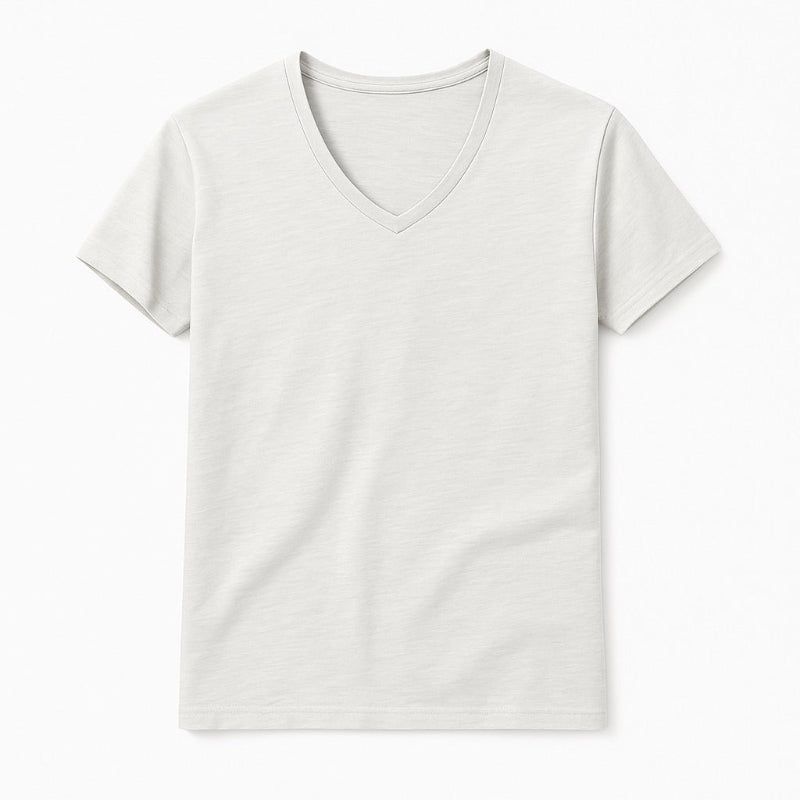 Simone V-Neck Cotton T-Shirt